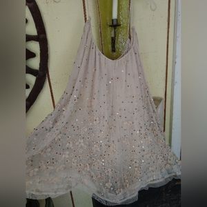 Urban outfitters Kimchi Blue beaded slip dress tunic s